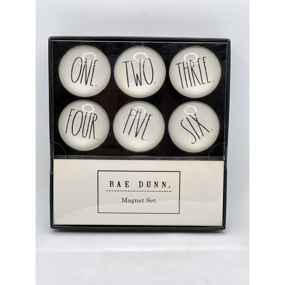Rae Dunn Number Magnets Set - Picture 2 of 3